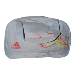 Adidas light blue design cosmetic bag